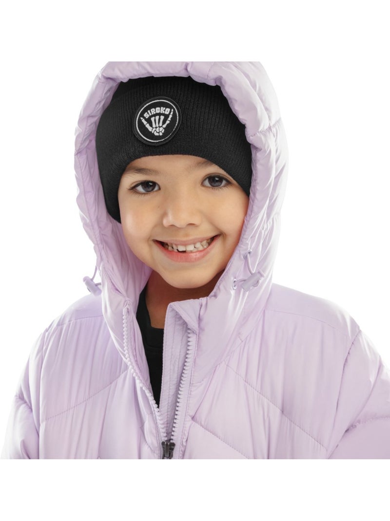 Doudoune garçon lifestyle enfants mousse Violet - Kiabi