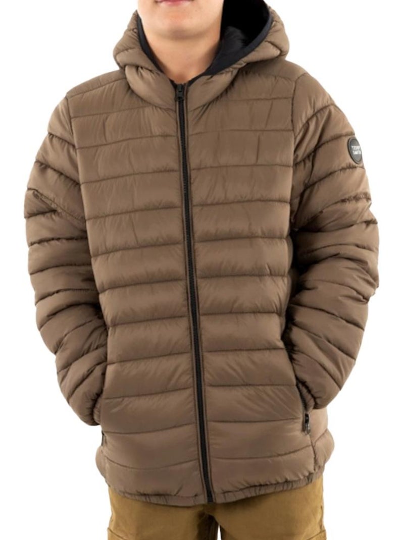 Doudoune garçon teddy smith Marron cappuccino - Kiabi