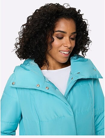 Doudoune Glissière Sous Patte De Boutonnage Pression - Taille Standard - Moda Vilona