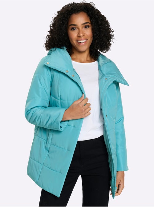 Doudoune Glissière Sous Patte De Boutonnage Pression - Taille Standard - Moda Vilona - Kiabi Doudoune Glissière Sous Patte De Boutonnage Pression - Taille Standard - Moda Vilona - Kiabi