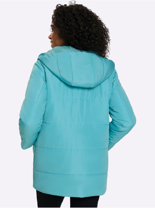 Doudoune Glissière Sous Patte De Boutonnage Pression - Taille Standard - Moda Vilona - Kiabi Doudoune Glissière Sous Patte De Boutonnage Pression - Taille Standard - Moda Vilona - Kiabi