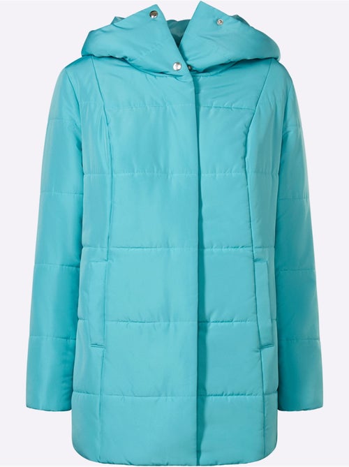 Doudoune Glissière Sous Patte De Boutonnage Pression - Taille Standard - Moda Vilona - Kiabi Doudoune Glissière Sous Patte De Boutonnage Pression - Taille Standard - Moda Vilona - Kiabi