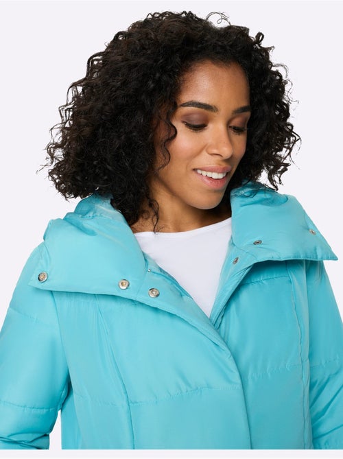Doudoune Glissière Sous Patte De Boutonnage Pression - Taille Standard - Moda Vilona - Kiabi Doudoune Glissière Sous Patte De Boutonnage Pression - Taille Standard - Moda Vilona - Kiabi