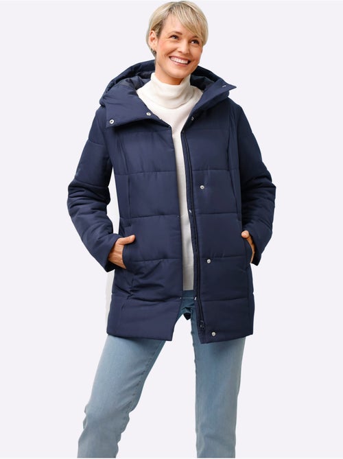 Doudoune Glissière Sous Patte De Boutonnage Pression - Taille Standard - Moda Vilona - Kiabi Doudoune Glissière Sous Patte De Boutonnage Pression - Taille Standard - Moda Vilona - Kiabi
