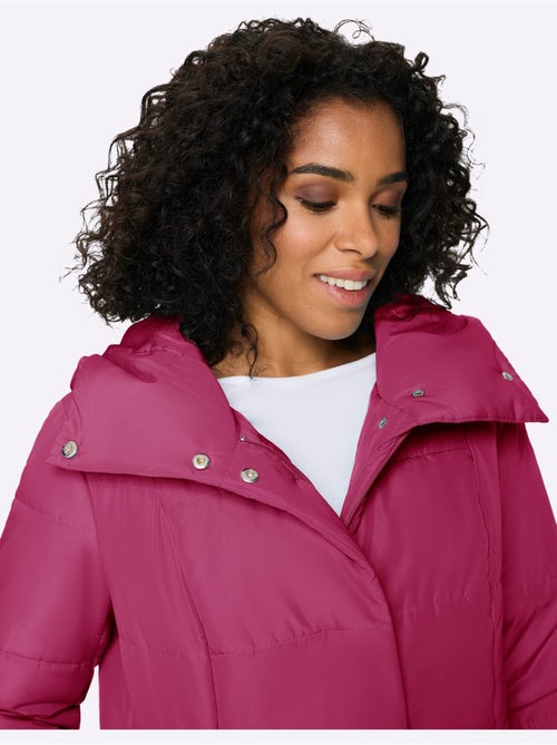 Doudoune glissière sous patte de boutonnage pression - taille standard - moda vilona - Kiabi Doudoune glissière sous patte de boutonnage pression - taille standard - moda vilona - Kiabi