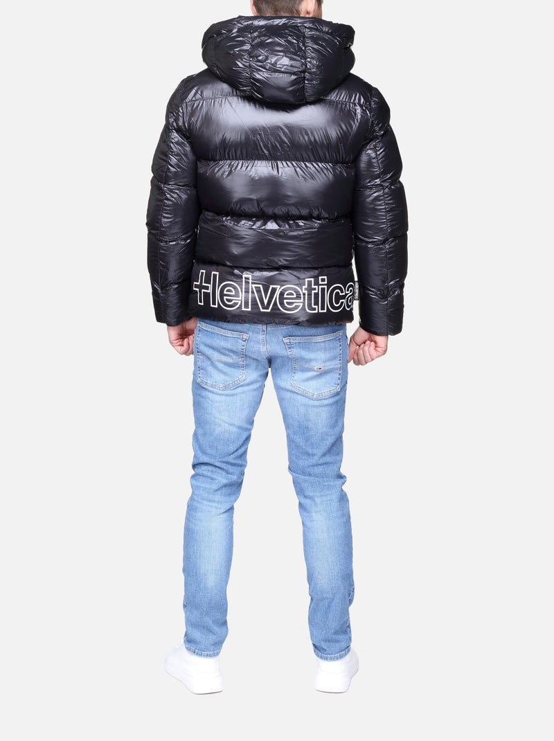 Doudoune Helvetica edge Noir - Kiabi