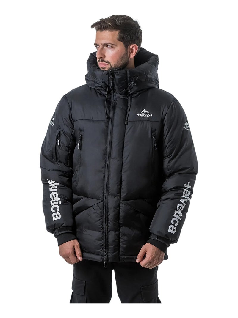 Doudoune Helvetica Mont Blank Noir - Kiabi