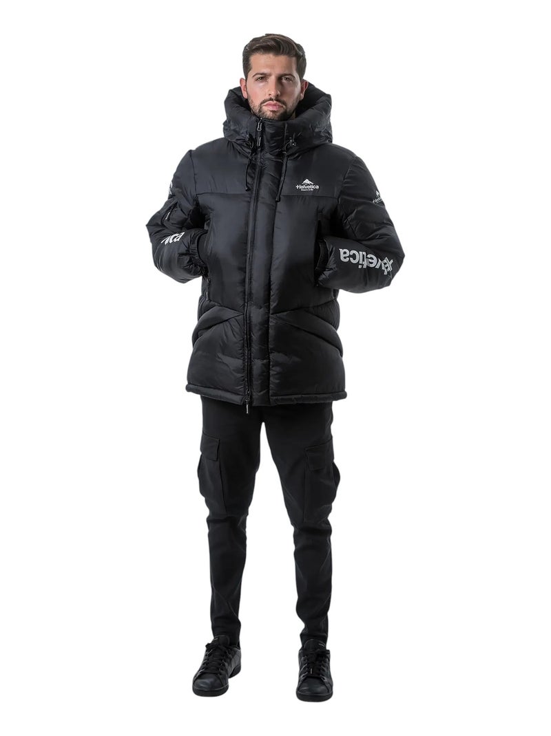 Doudoune Helvetica Mont Blank Noir - Kiabi