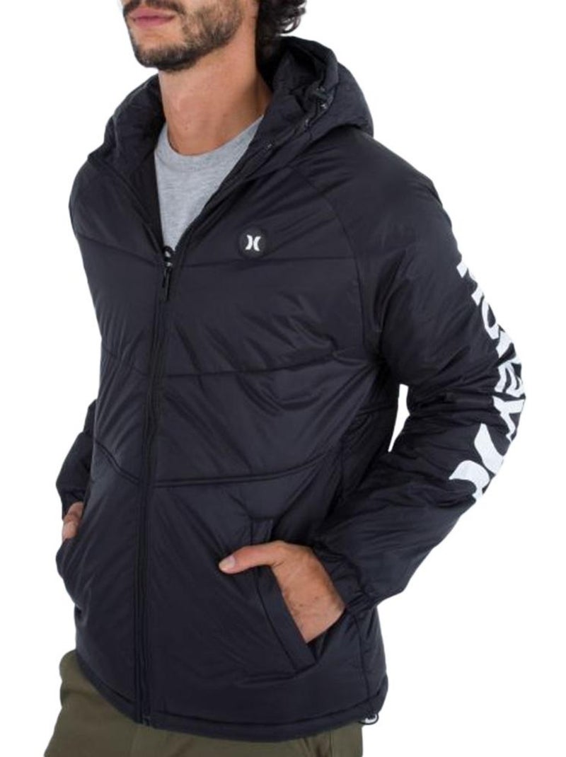 Doudoune Homme Hurley Bleu marine - Kiabi