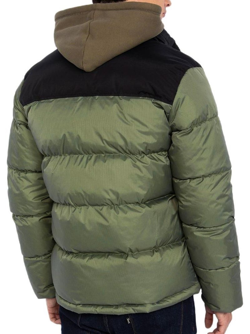 Doudoune  Homme Schott Utah2 Kaki - Kiabi