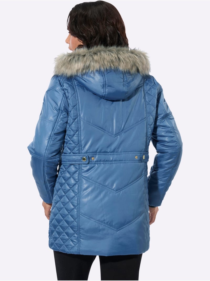 Doudoune idéal pour l'hiver - taille standard - witt Bleu - Kiabi