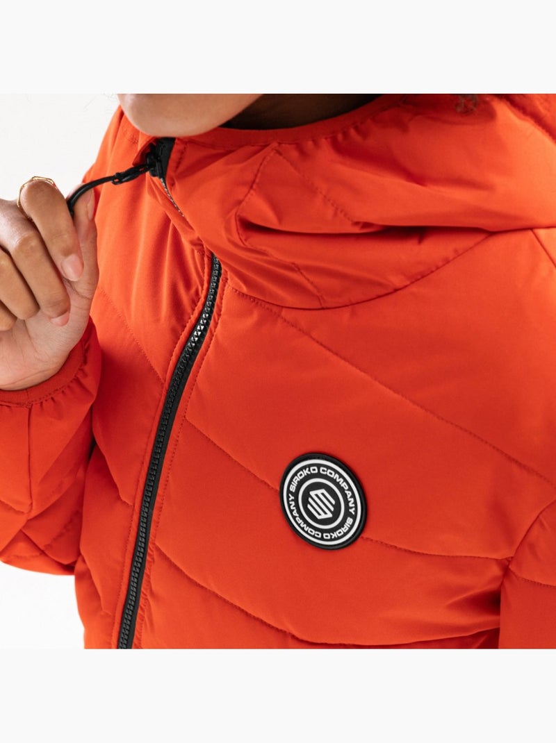 Doudoune imperméable femme lifestyle femme fire-w Orange - Kiabi