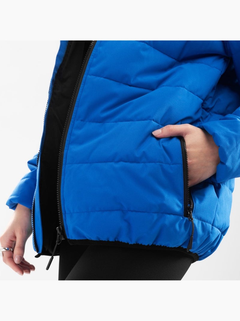 Doudoune imperméable femme lifestyle femme globe-w Bleu - Kiabi