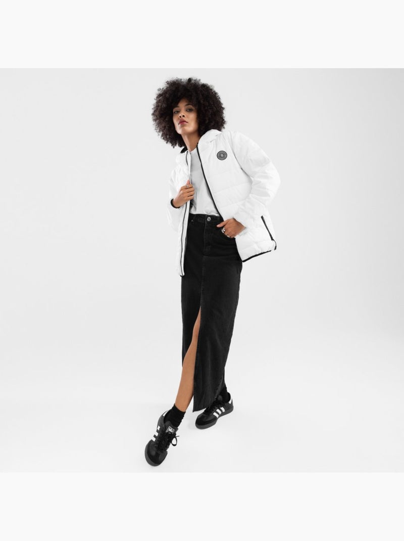 Doudoune imperméable femme lifestyle femme natur-w Blanc - Kiabi