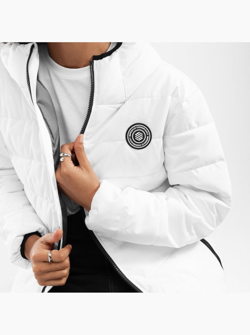 Doudoune imperméable femme lifestyle femme natur-w Blanc - Kiabi