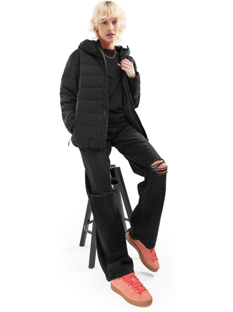 Doudoune imperméable femme lifestyle femme shelter-w Noir - Kiabi