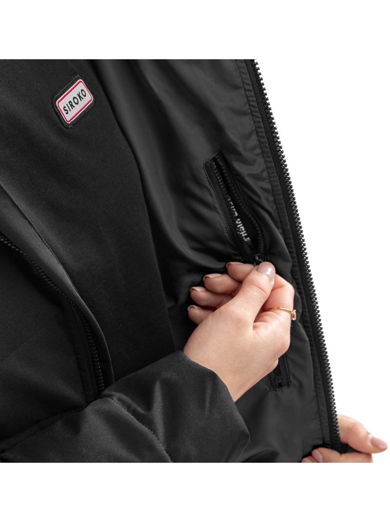 Doudoune imperméable femme lifestyle femme shelter-w Noir - Kiabi