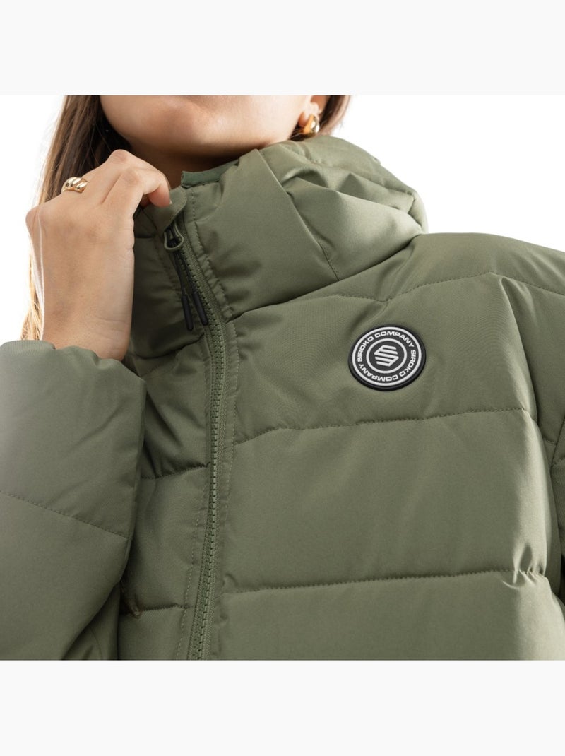 Doudoune imperméable femme lifestyle femme sval-w Vert - Kiabi