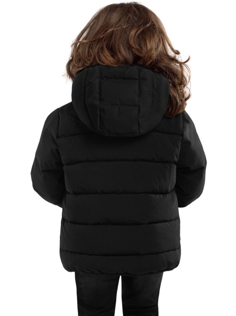 Doudoune imperméable fille lifestyle enfants trend-g Noir - Kiabi