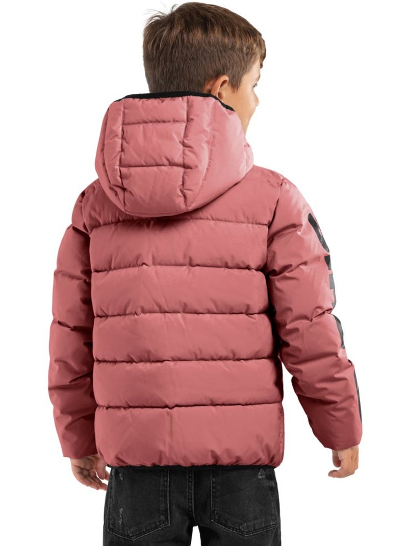 Doudoune imperméable garçon lifestyle enfants mist Rose - Kiabi
