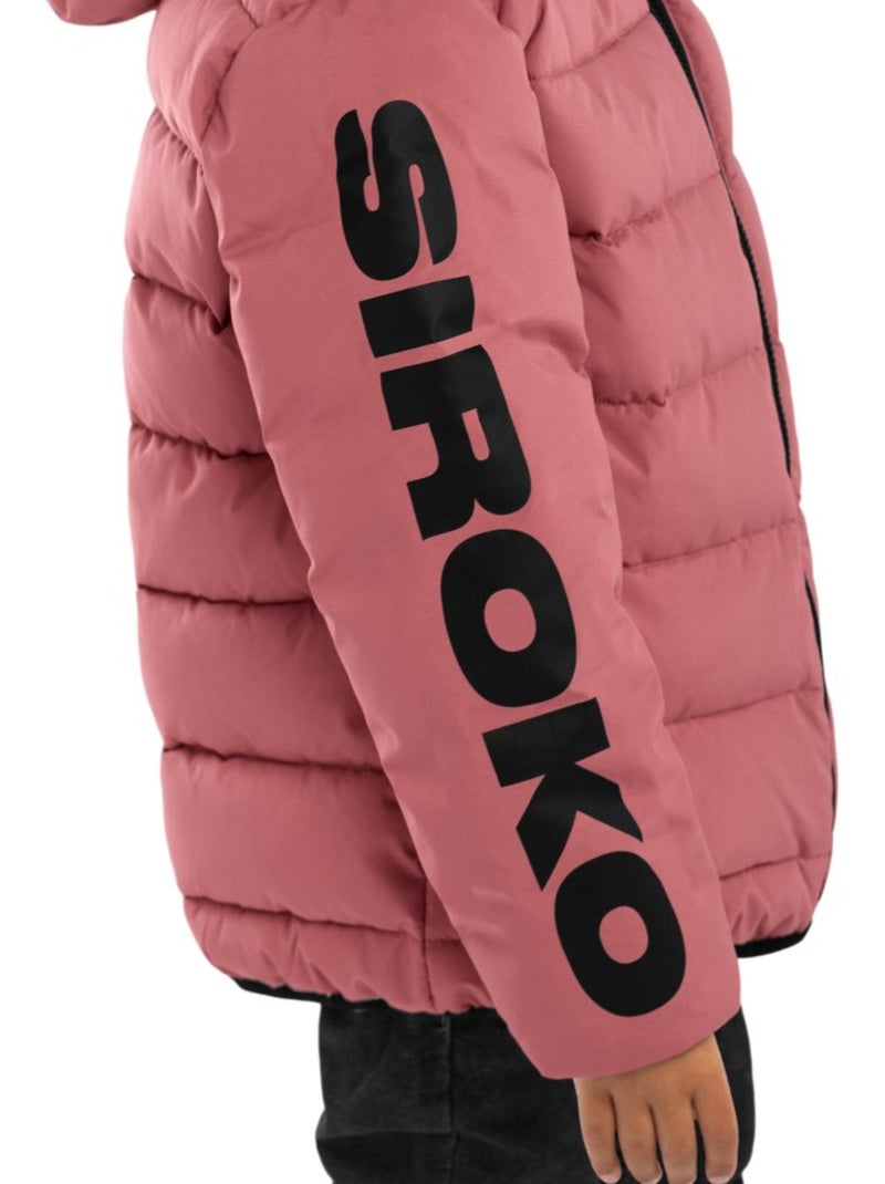 Doudoune imperméable garçon lifestyle enfants mist Rose - Kiabi