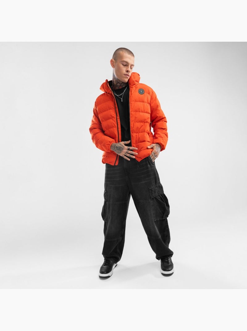 Doudoune imperméable homme lifestyle homme fire Orange - Kiabi