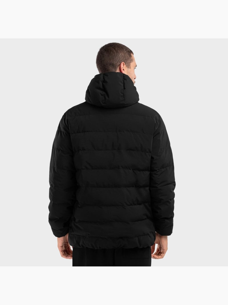 Doudoune imperméable homme lifestyle homme shelter Noir - Kiabi