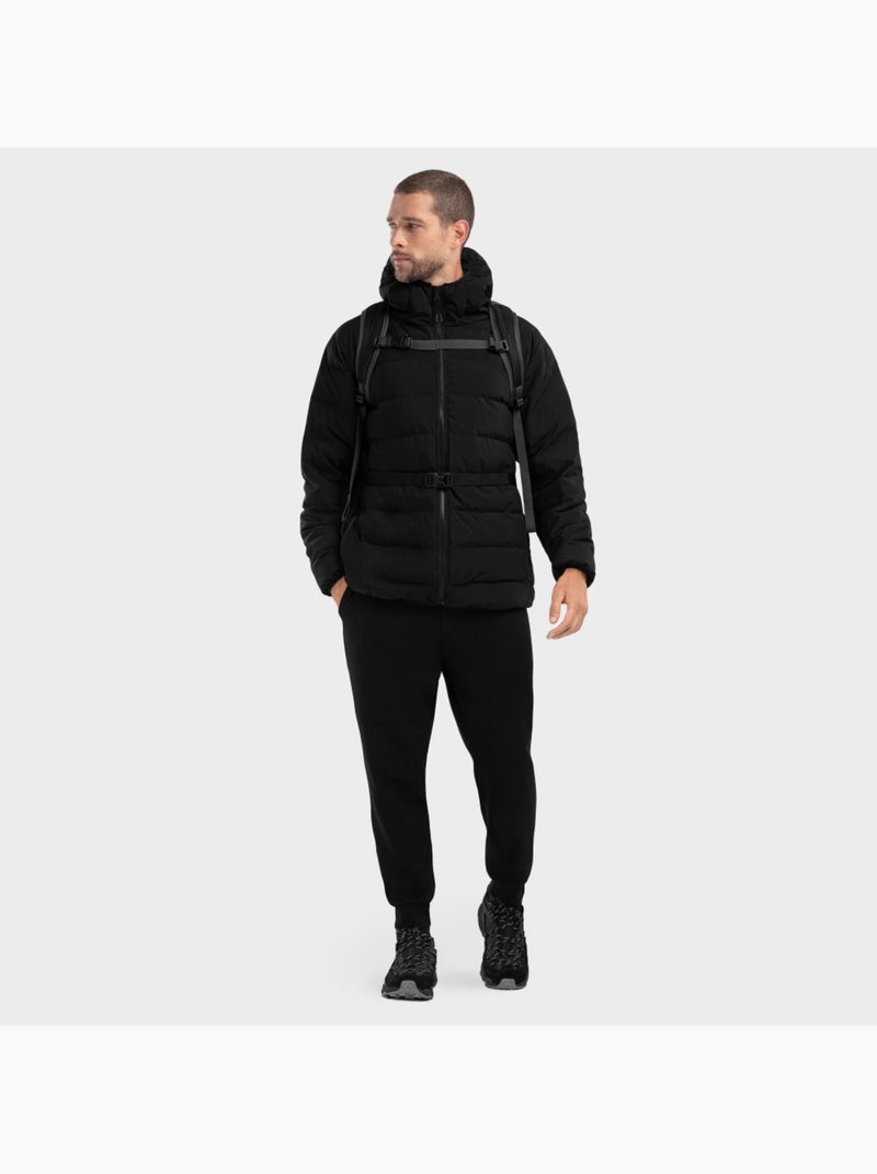 Doudoune imperméable homme lifestyle homme shelter Noir - Kiabi