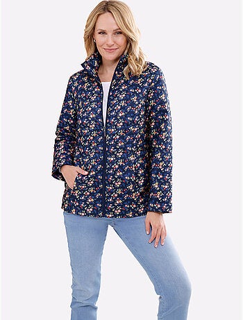 Doudoune Joli Motif Floral - Taille Standard - Moda Vilona