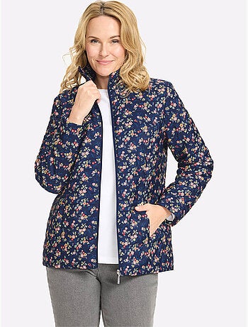 Doudoune Joli Motif Floral - Taille Standard - Moda Vilona