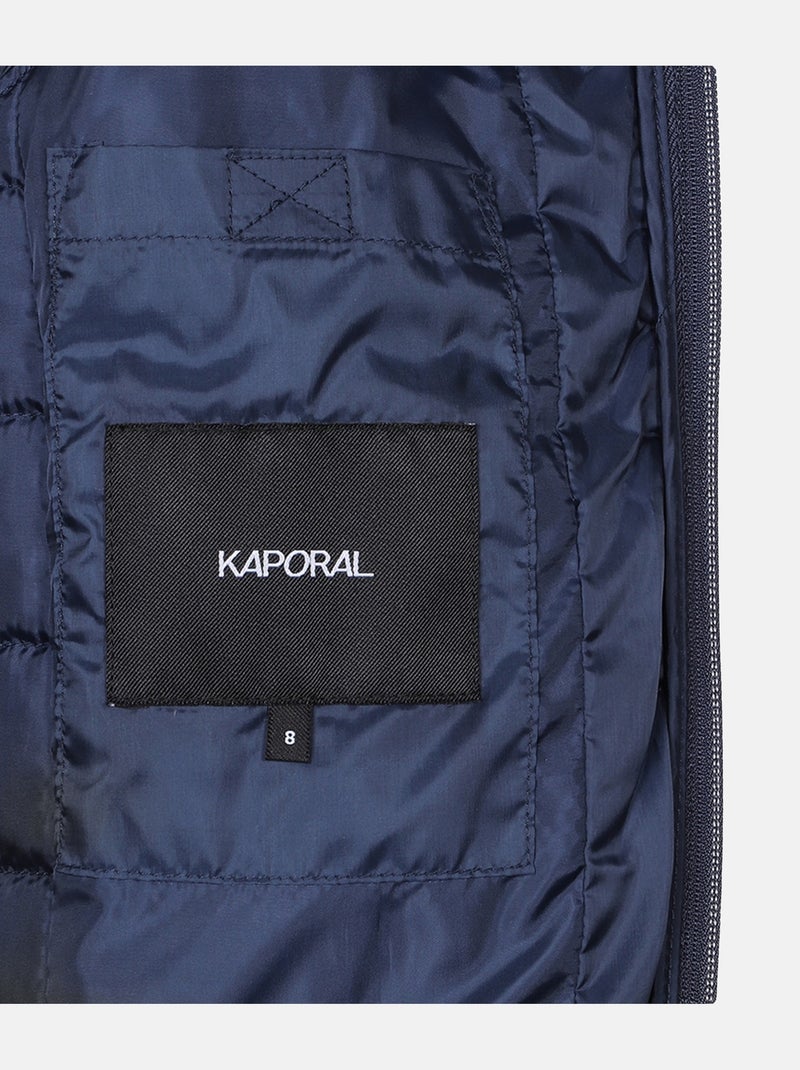 Doudoune Kaporal col montant Bleu foncé - Kiabi