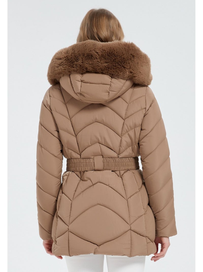 Doudoune kebello Beige - Kiabi