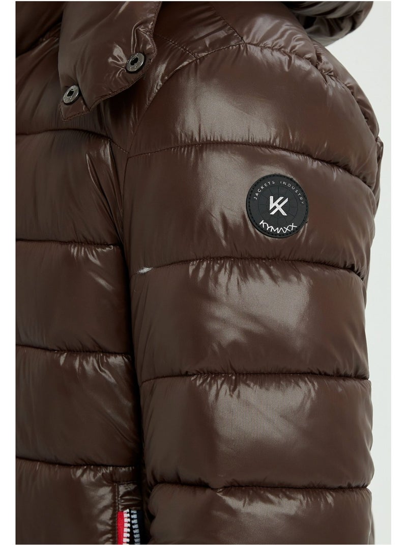 Doudoune kebello Marron - Kiabi