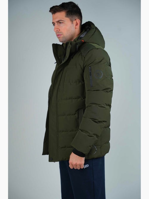Doudoune Khaki Cartel Juarez Redskins - Kiabi Doudoune Khaki Cartel Juarez Redskins - Kiabi
