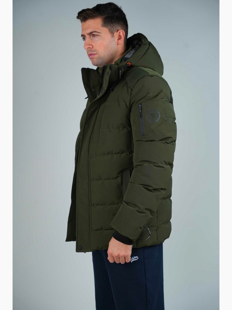 Doudoune Khaki Cartel Juarez Redskins Beige - Kiabi