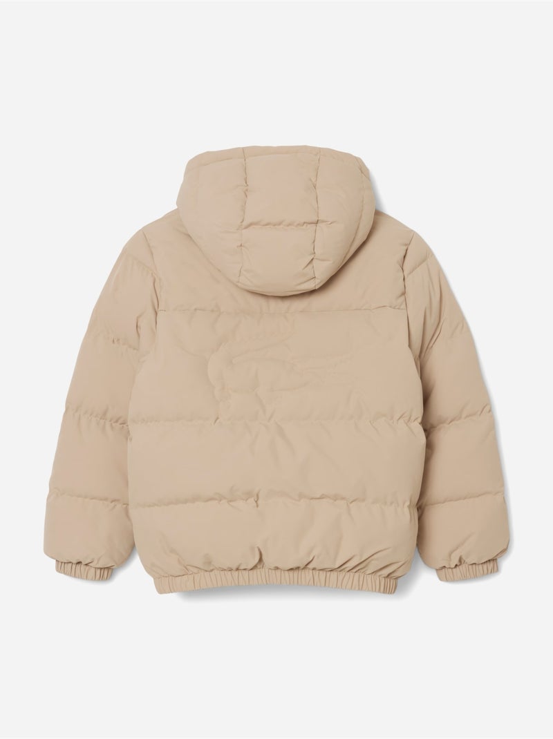 Doudoune Lacoste Core puffer jkt unisex Beige - Kiabi