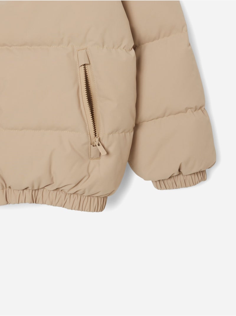 Doudoune Lacoste Core puffer jkt unisex Beige - Kiabi