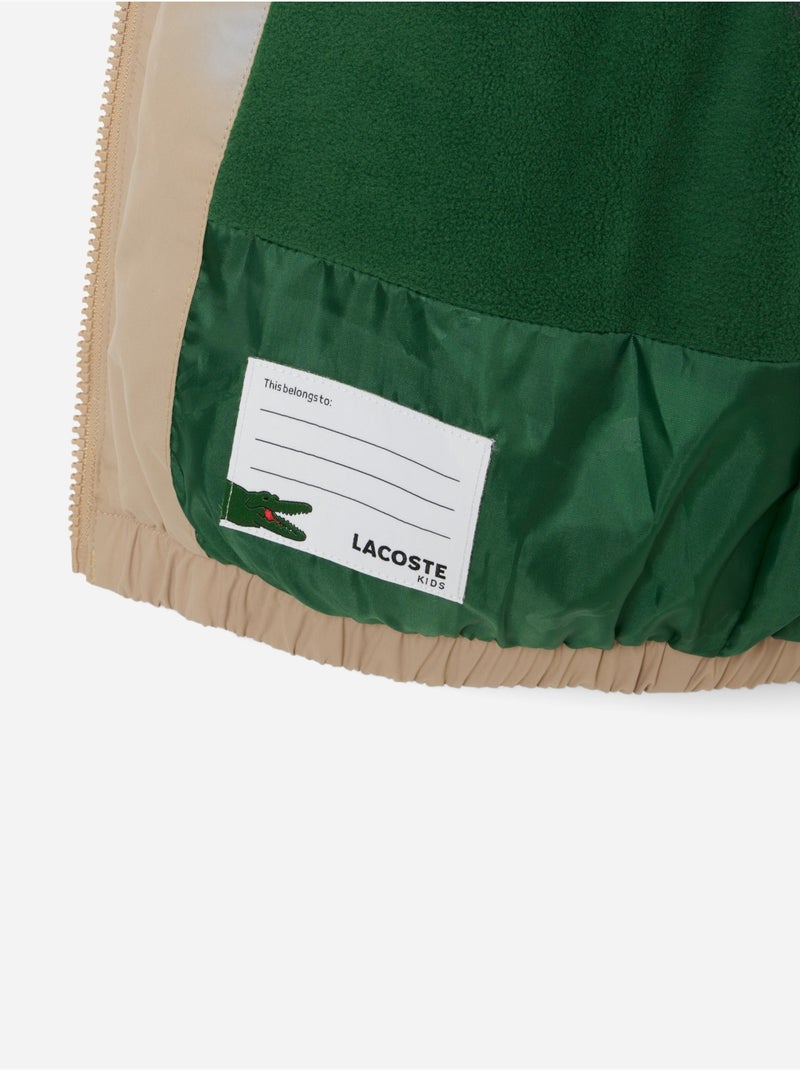 Doudoune Lacoste Core puffer jkt unisex Beige - Kiabi