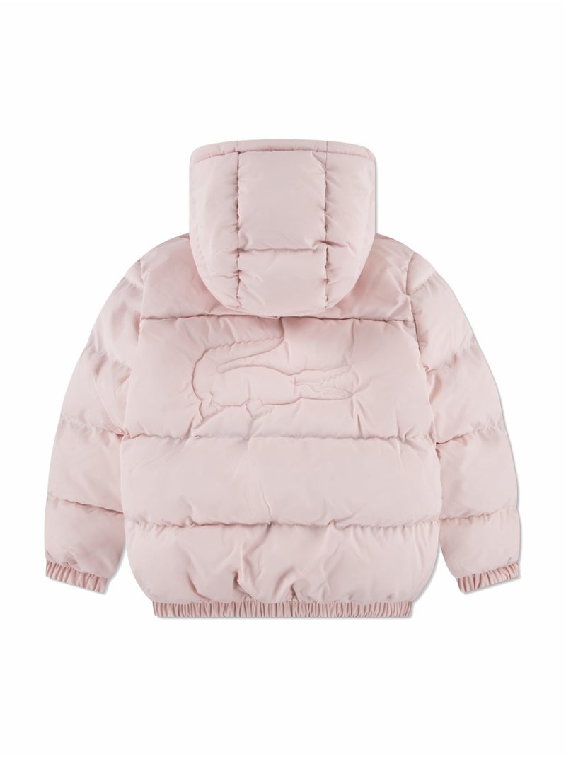 Doudoune Lacoste Core puffer jkt unisex Rose clair - Kiabi