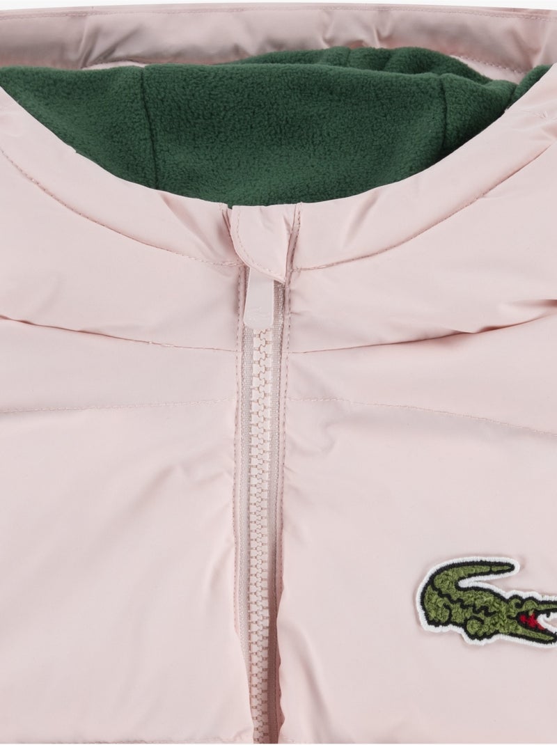 Doudoune Lacoste Core puffer jkt unisex Rose clair - Kiabi