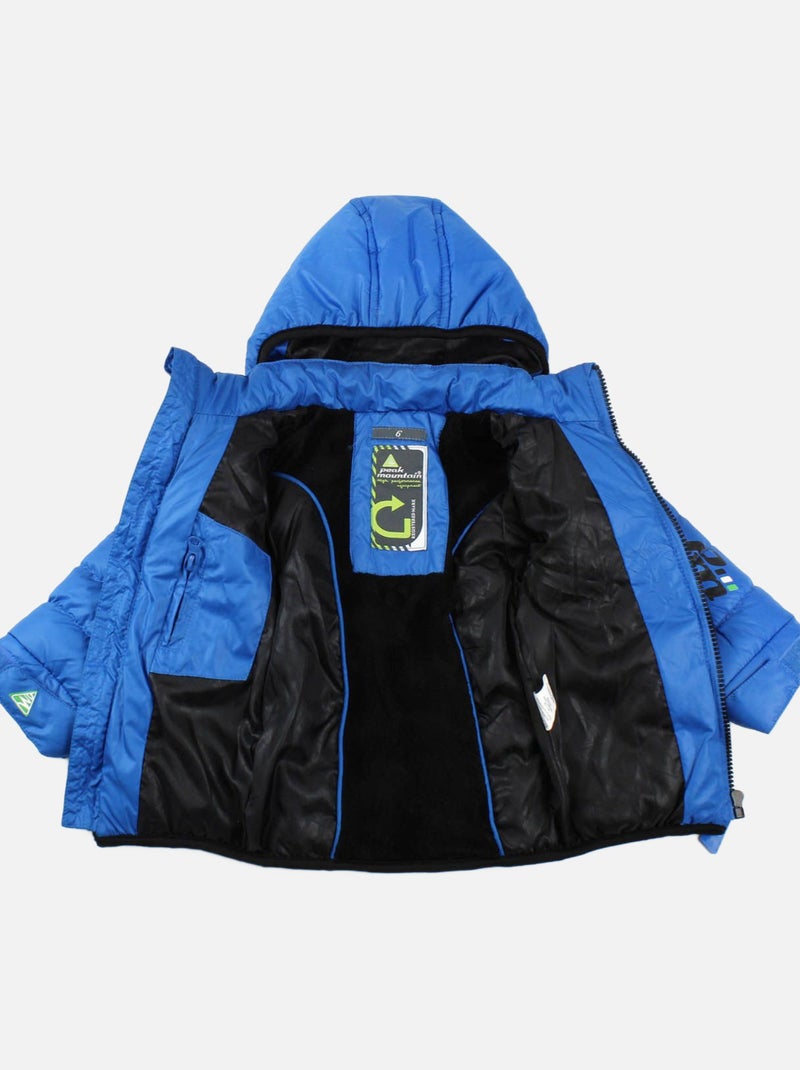 Doudoune layette LECAPTI - PEAK MOUNTAIN Bleu - Kiabi