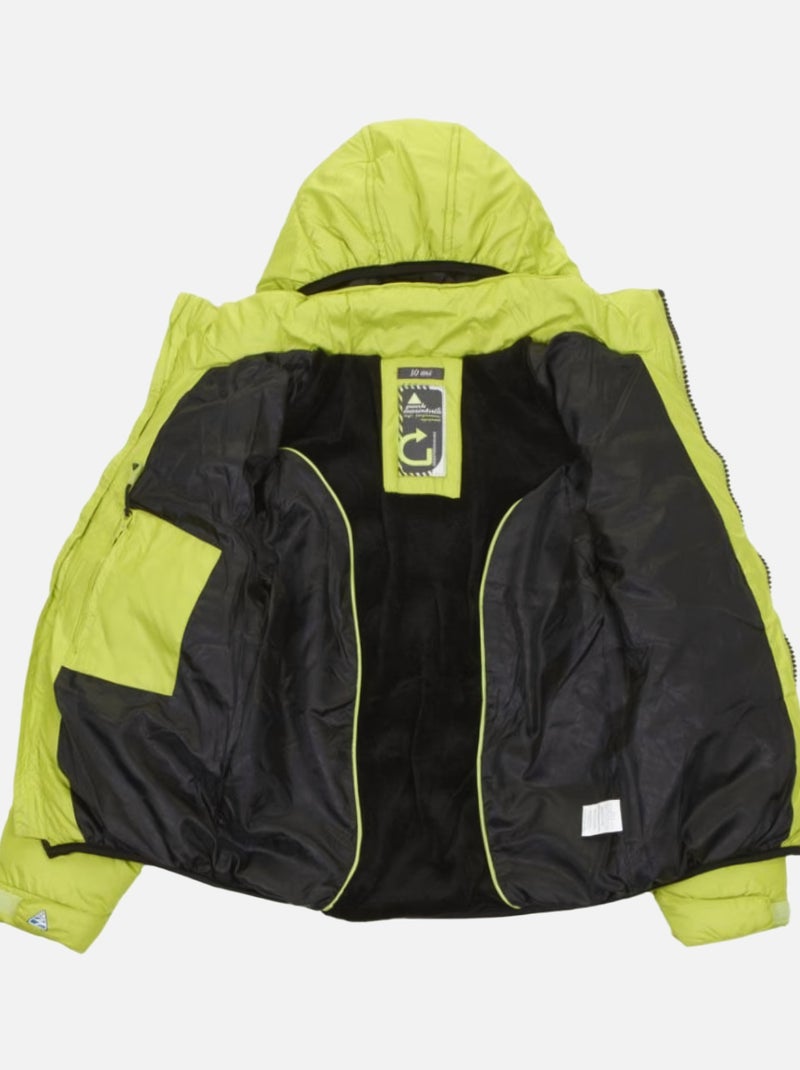 Doudoune layette LECAPTI - PEAK MOUNTAIN Vert anis - Kiabi