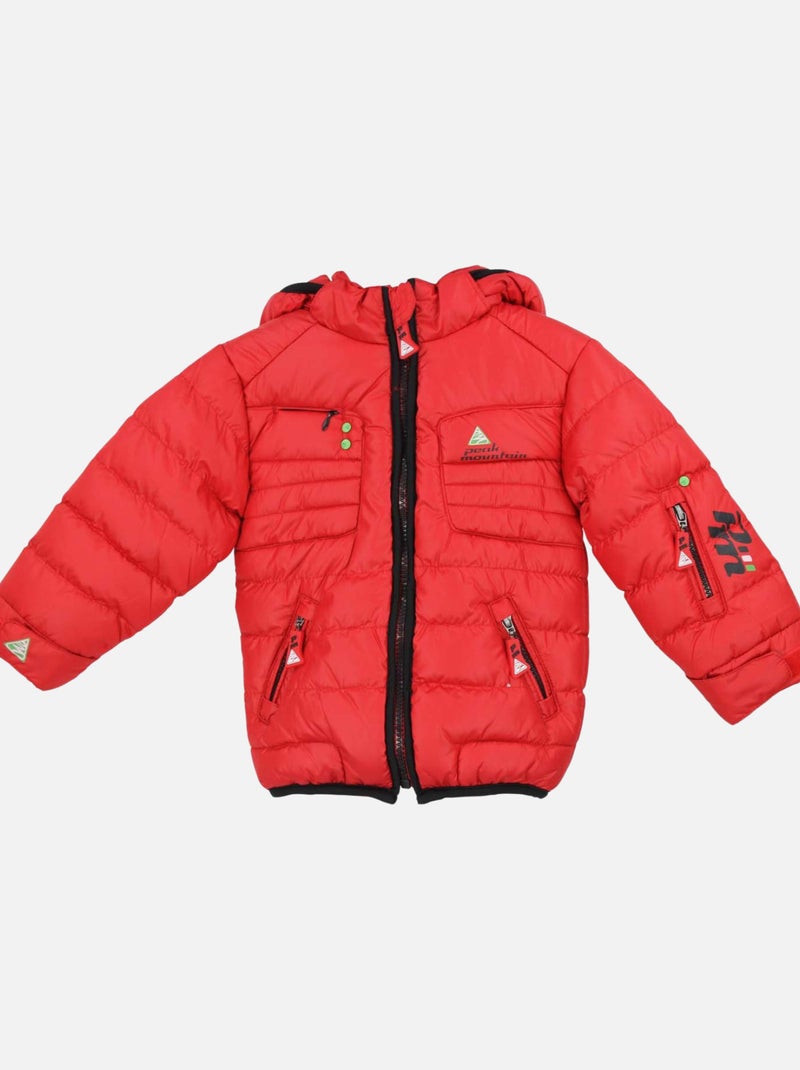 Doudoune layette LECAPTI Rouge - Kiabi