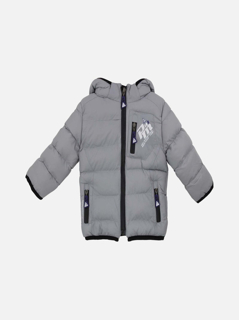 Doudoune layette LECARFO Gris - Kiabi
