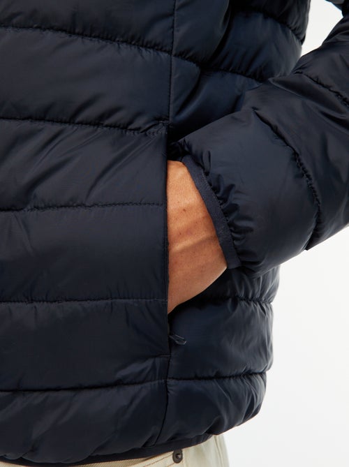 Doudoune légère à capuche - Kiabi