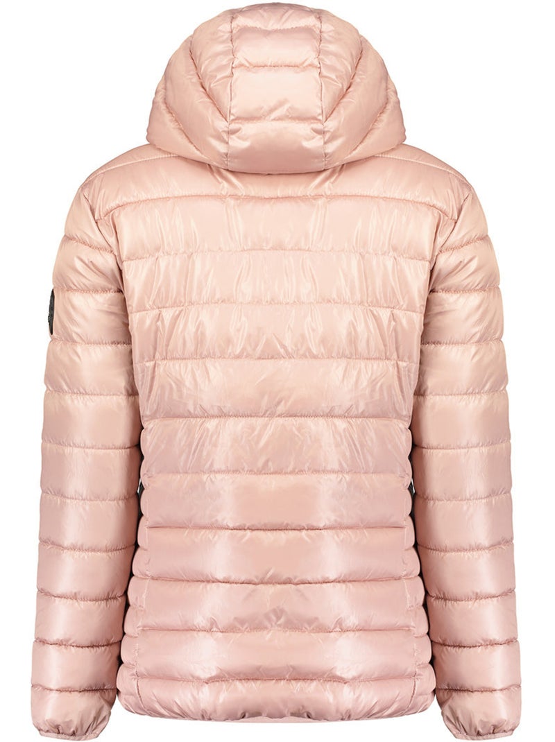 Doudoune légère à capuche colombiana – canadian peak Rose pâle - Kiabi