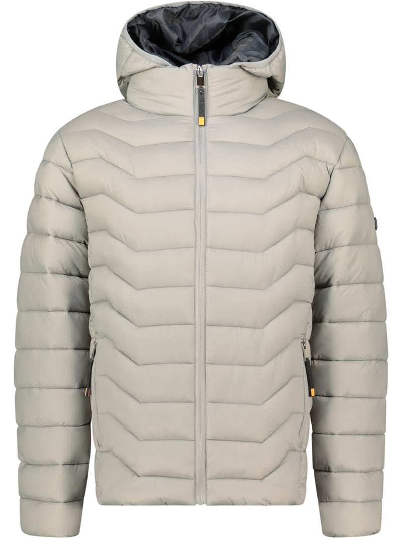 Doudoune légère à capuche copainoral hood – kaporal Gris clair - Kiabi
