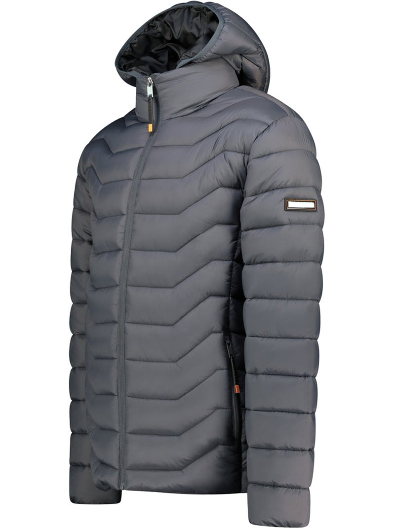 Doudoune légère à capuche copainoral hood – kaporal Gris foncé - Kiabi