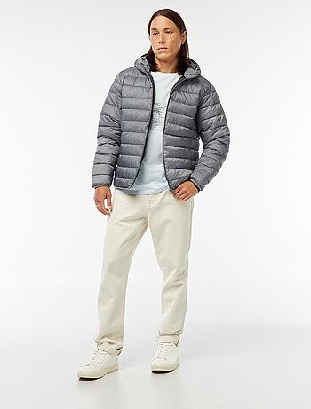 Doudoune légère à capuche