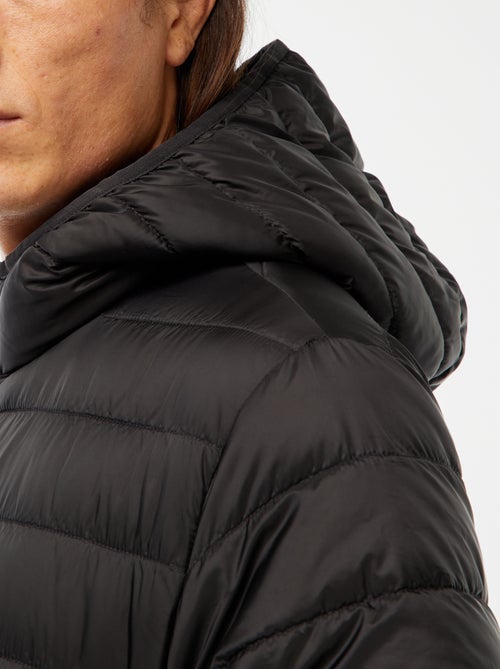 Doudoune légère à capuche - Kiabi